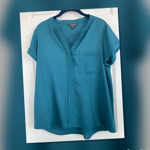 Simply Vera by Vera Wang Dark Teal Blouse - PL